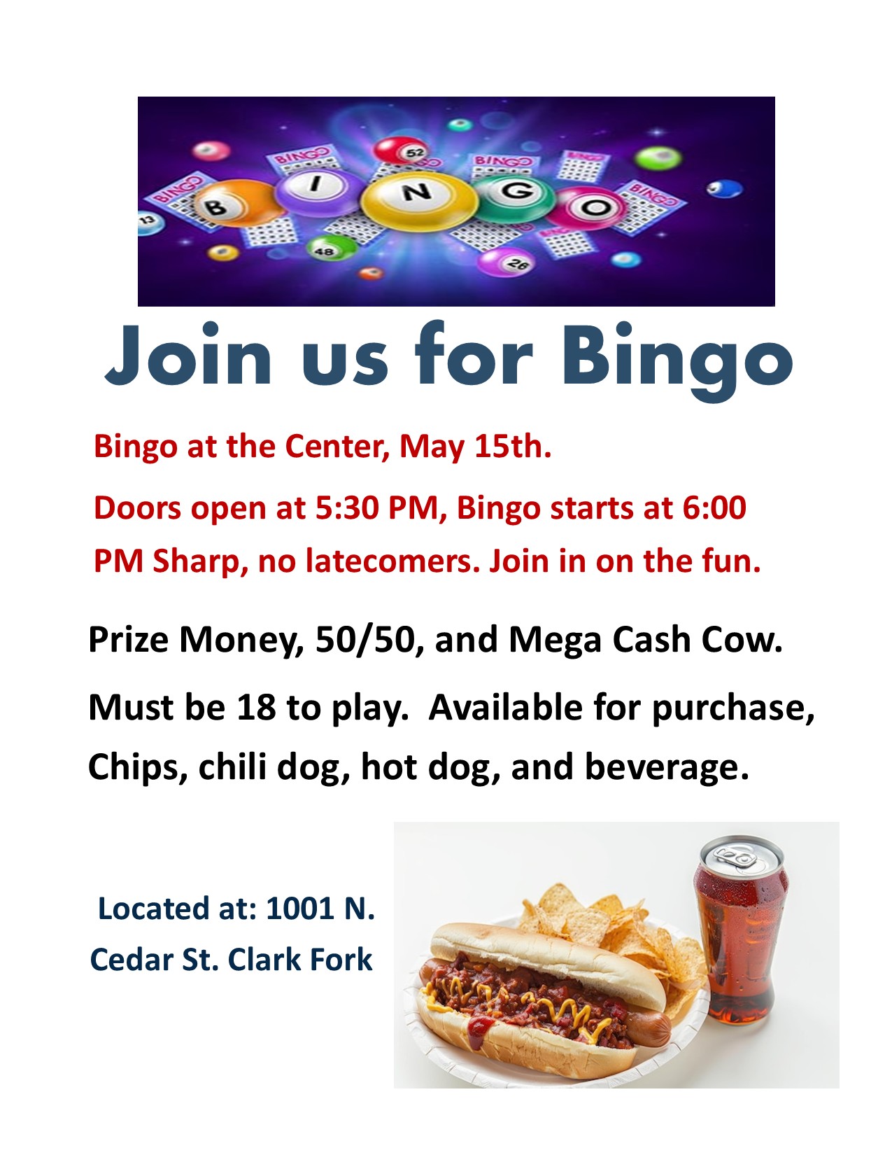 May Bingo